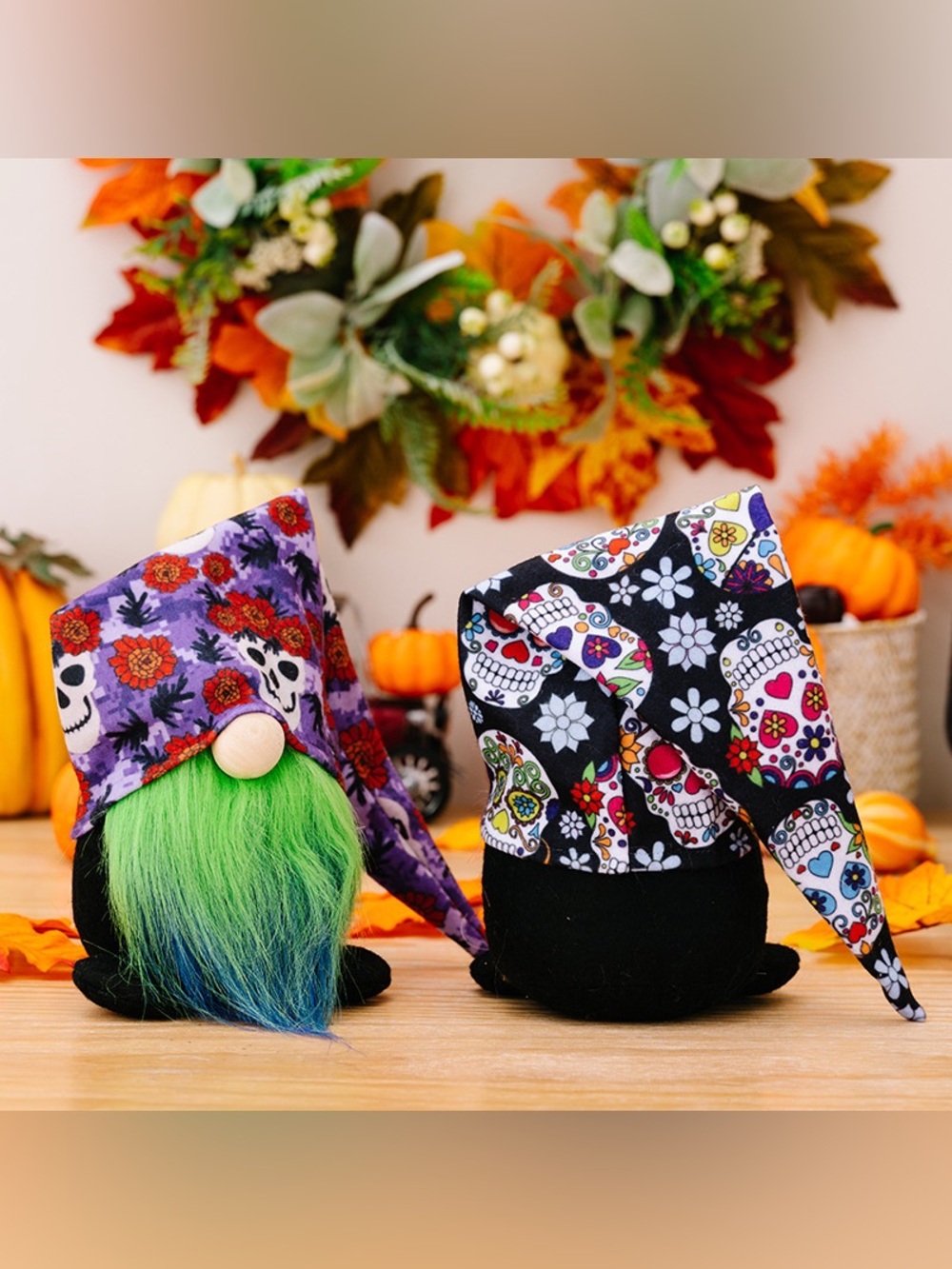 Decorative Faceless Gnome 2 Piece Set